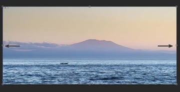 extending a background with content aware scale tool